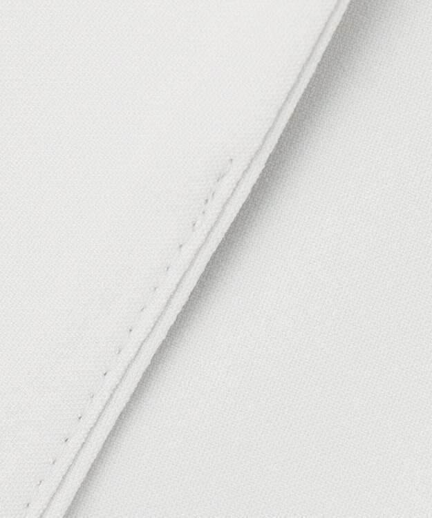 ANY SIS S 【セットアップ可】セレモニーダブルクロス ノーカラージャケット ライトグレー