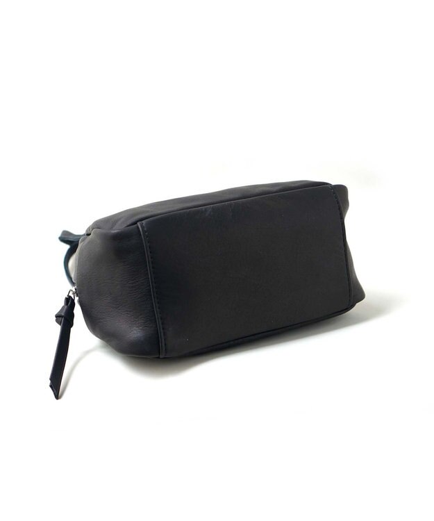 FOLNA RD ソフトレザーボストンバッグ SS-SIZE ブラック