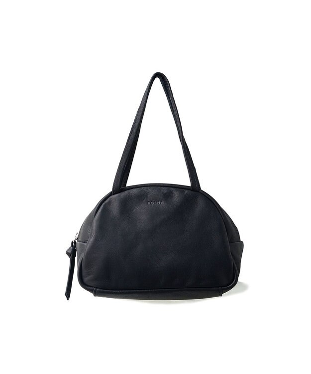 FOLNA RD ソフトレザーボストンバッグ SS-SIZE ブラック