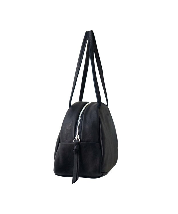 FOLNA RD ソフトレザーボストンバッグ SS-SIZE ブラック