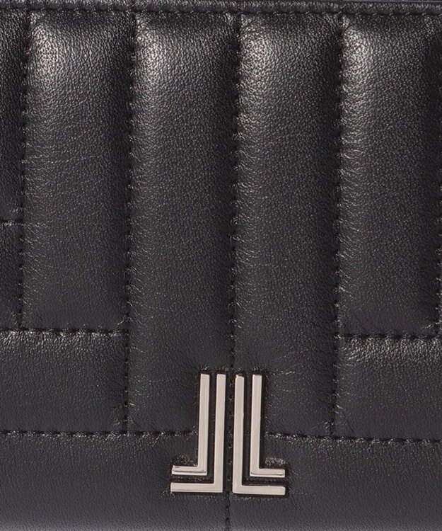 LANVIN en Bleu ベルシー ラウンドファスナー長財布 ブラック