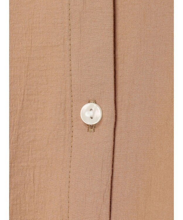 Green Parks ワッシャーシアーシャツ Beige