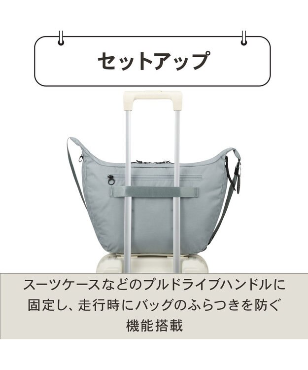 ACE BAGS & LUGGAGE Kanana project COLLECTION ポルサリール ショルダーバッグ L 20162 カナナプロジェクトコレクション ライトグリーン