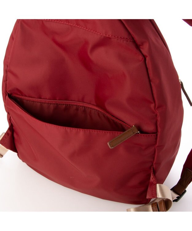 LA BAGAGERIE ナイロン　リュックサック ワイン