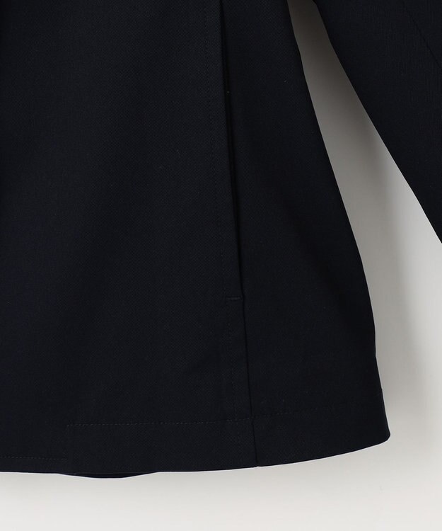 組曲 ショートライトトレンチ ジャケット ネイビー系