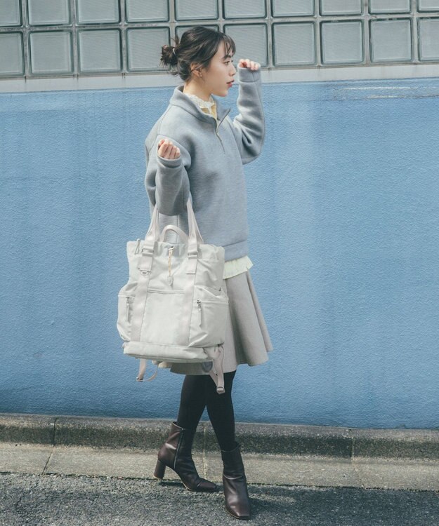 ACE BAGS & LUGGAGE W&.Day/Night アワイ 2WAYトート A4サイズ 13.3インチPC収納 20501 ダブルアンドデイナイト アイボリー