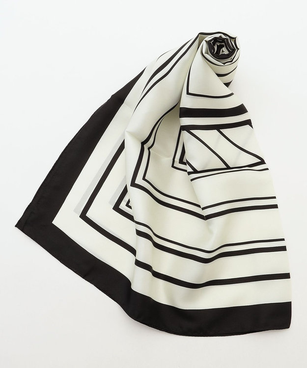BOXストライプパターンスカーフ / ICB | ファッション通販
