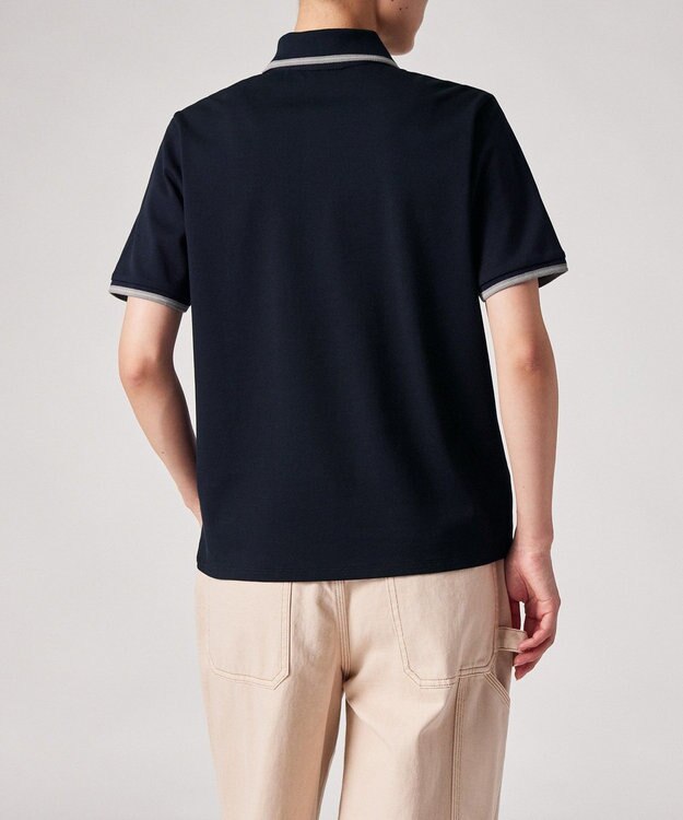 Paul Smith  ゼブラ ティップライン ポロシャツ ネイビー