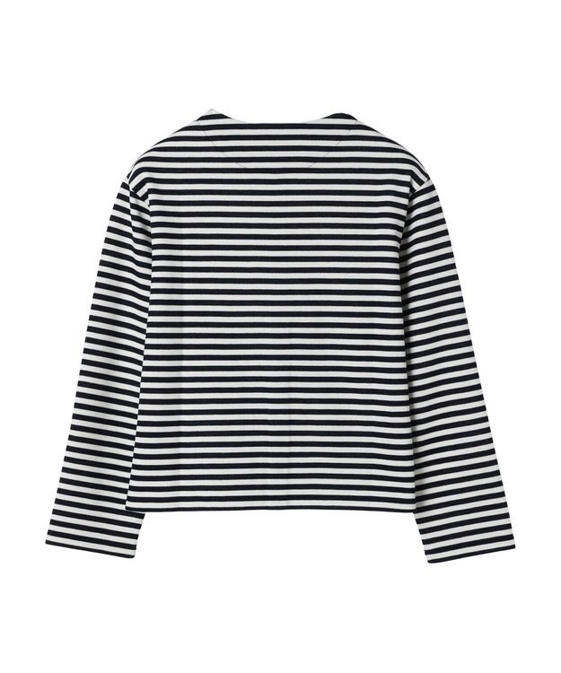 Green Parks 鹿の子カットカーディガン Border