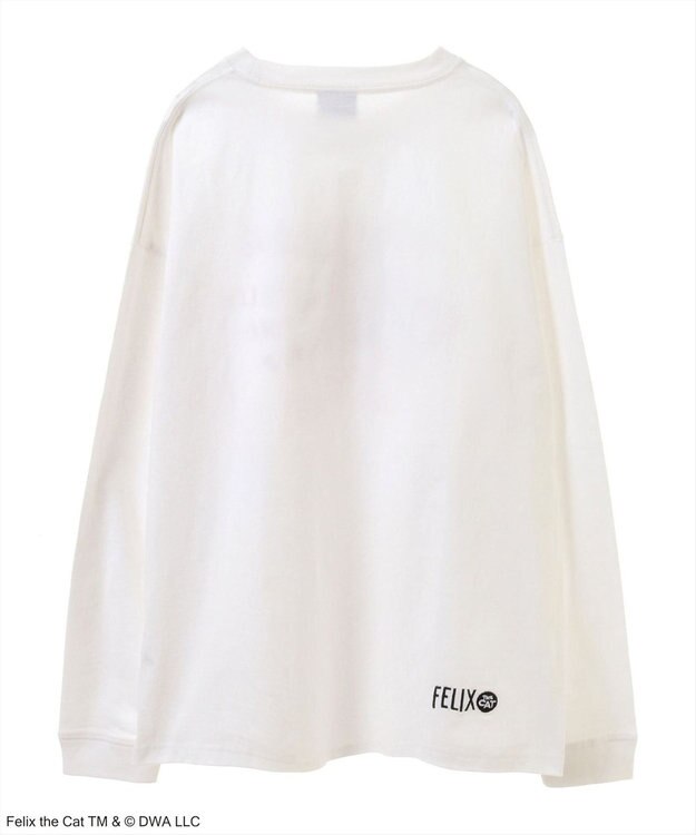 Green Parks ■ＦＥＬＩＸ　フェイスロゴｐｔ　ロンＴＥＥ White