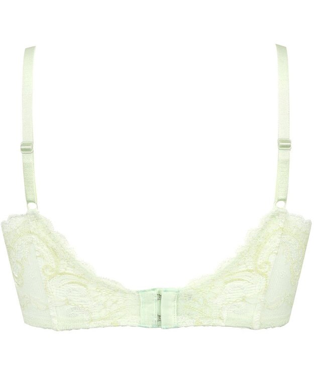 Wing ブラジャー Wing Lesiage 脇すっきりの着やせシルエット 背中の段差・脇のハミ肉軽減 【2920シリーズ】 Gカップまで対応 大きいサイズ ブラ PB2921 ウイング／ワコール グリーン