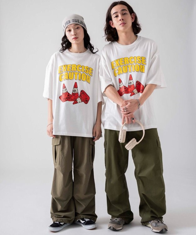 WEGO 【ユニセックス着用ITEM/SMLサイズ/手洗い可】アソートグラフィックT 柄11