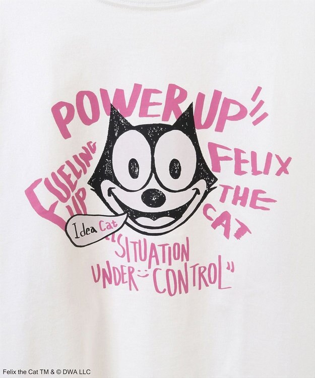 Green Parks ■ＦＥＬＩＸ　フェイスロゴｐｔ　ロンＴＥＥ White