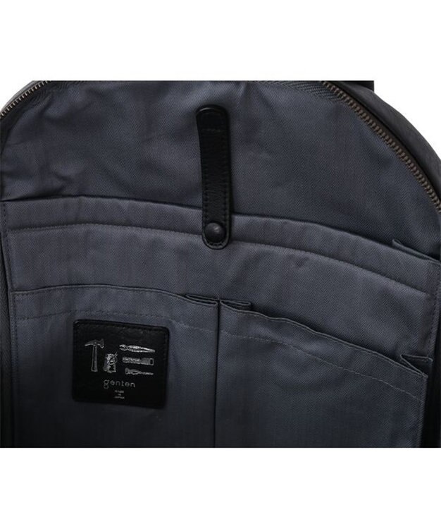 genten リベラⅡ ラウンド型リュック クロ