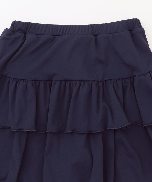 組曲 KIDS 【UVカット】【SS-Lサイズ】マリンストライプ スイムウェア(セパレート) コーラル