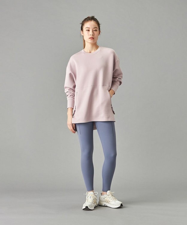 Chacott ダンボールプルオーバー グレイッシュローズ