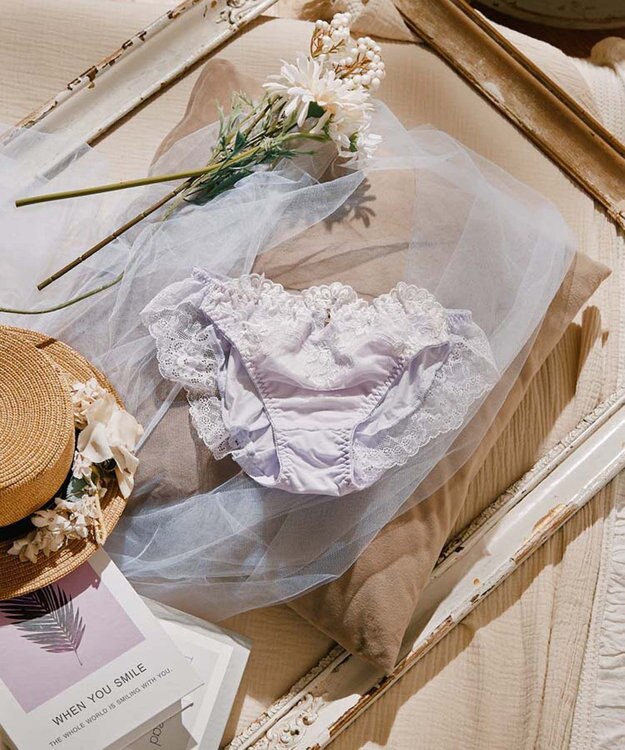 San-ai Resort（三愛水着楽園） エレガントコレクション【2503】ノーマルショーツ パープル