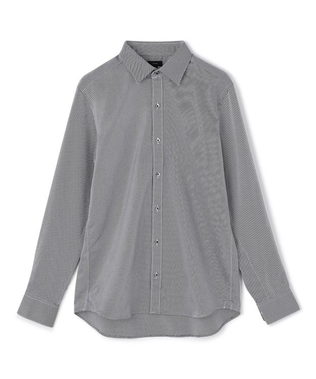 JOSEPH HOMME カルゼツイル レギュラーカラー ドレスシャツ ブラック系1