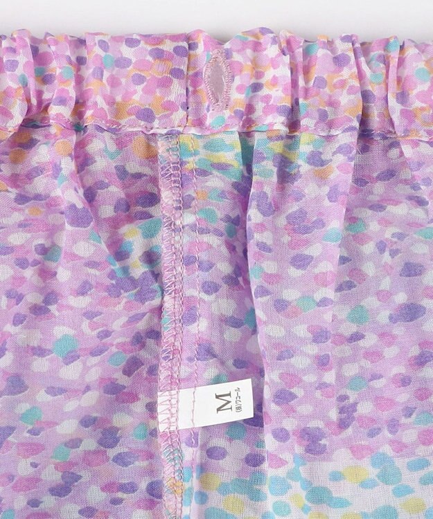 tsumori chisato SLEEP ツモリチサト パジャマ 4分袖 半袖 9分丈 レディース UDT161 /ワコール パープル