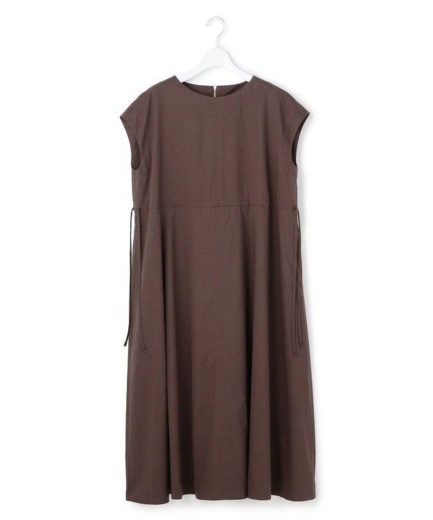 J.PRESS YORK STREET 【WOMEN】ウエストドロスト ワンピース ブラウン系