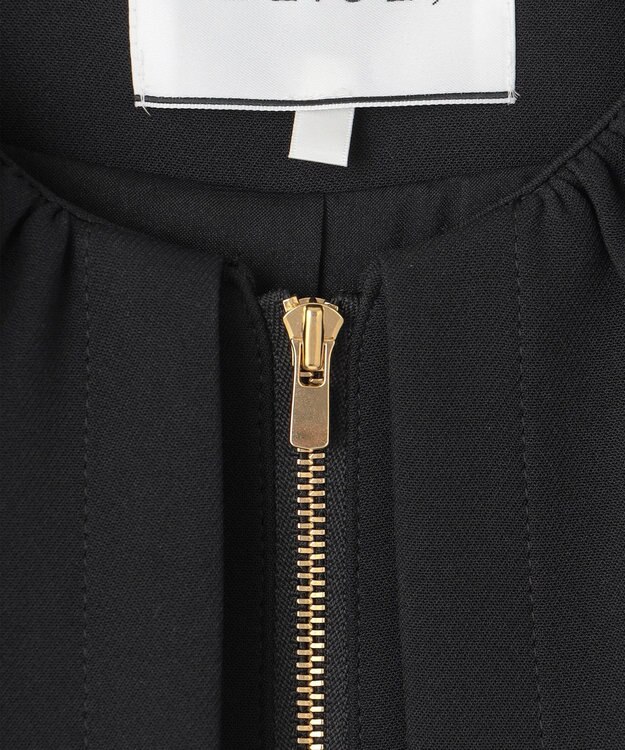 BEIGE， 【洗える】REIBAUD / ノーカラージャケット Black