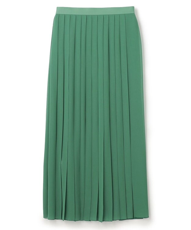 BEIGE， PARM / プリーツスカート Green
