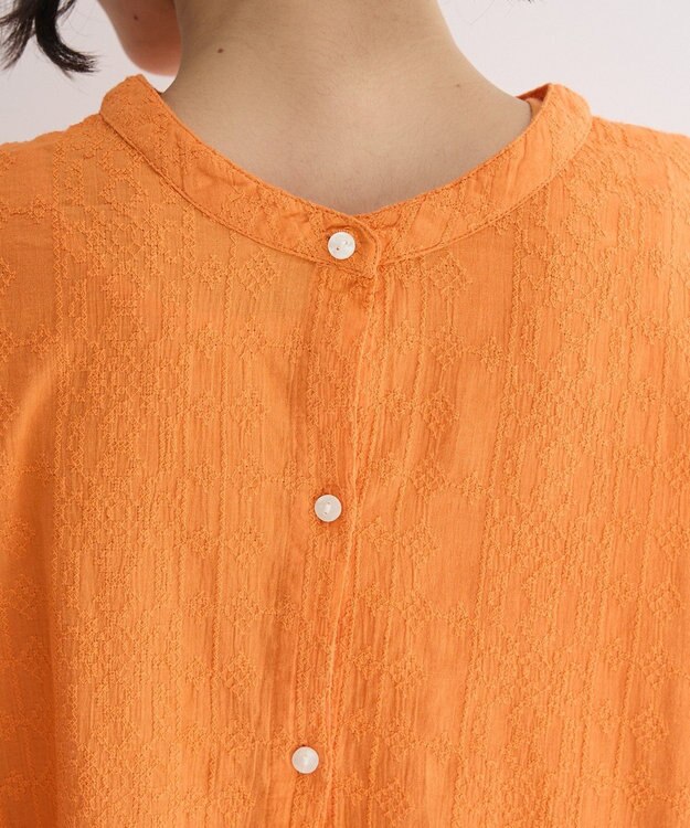 Green Parks Ｉ　ＳＥＴ２点　刺繍ブラウス＋タンクトップ Orange