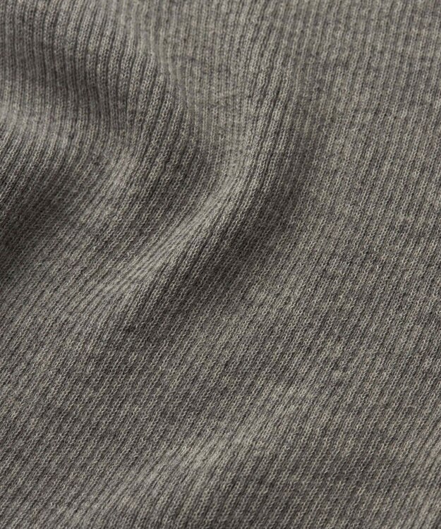 TOQUE 〈大草直子さんアドバイザー〉ベビーアルパカ ミドルゲージ ボートネックニット グレー