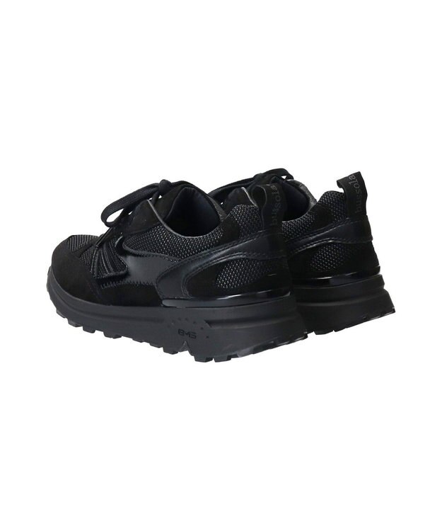 INTER-CHAUSSURES 【BUSSOLA】コンビスニーカー ブラックコンビ