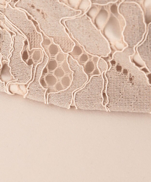 TOCCA 【つば部分UV90%以上カット・吸水速乾・抗菌防臭・洗える・サイズ調整可】LACE CAP リボンが外せる 2WAYレース素材キャップ ベージュ系