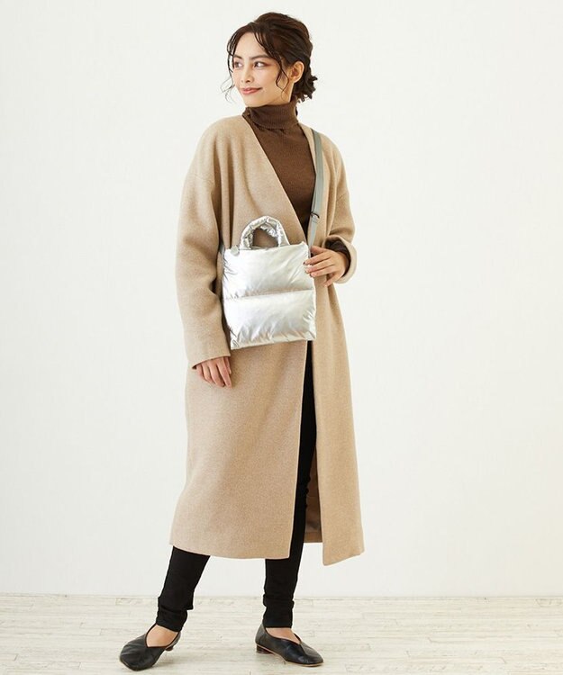 ROOTOTE 1998【軽量：ショルダー】/ LT.サコッシュ.フェザー.カラー-A 04：シルバー