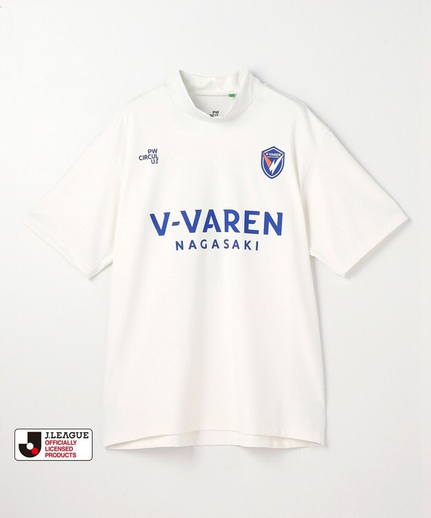PW CIRCULUS 【UNISEX】J.LEAGUE モックネック J1所属の20クラブコラボ ゴルフ V・ファーレン長崎