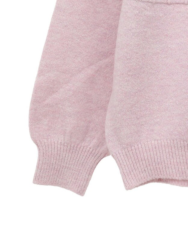 Green Parks ボウタイリボン付きニット Light Pink