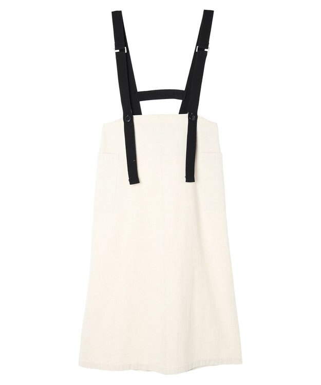 AMERICAN HOLIC Ｗポケットサス付きスカート Ivory