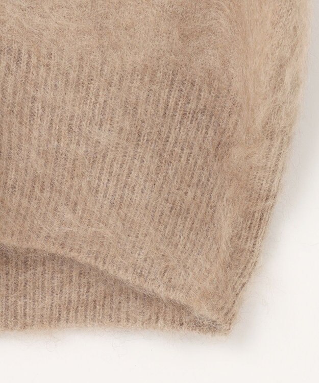 自由区 S 【カタログ掲載・Premium Collection】ファーカシミヤ ニット ブラウン系