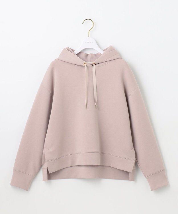 ANY SIS 【洗える】ダンボール パーカー スモーキーピンク