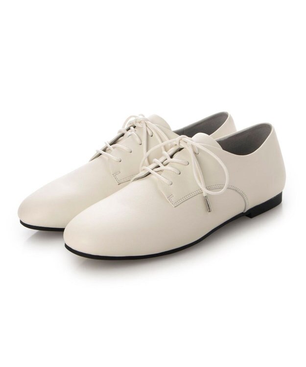 ing <ing>ソフトレースアップシューズ ホワイト