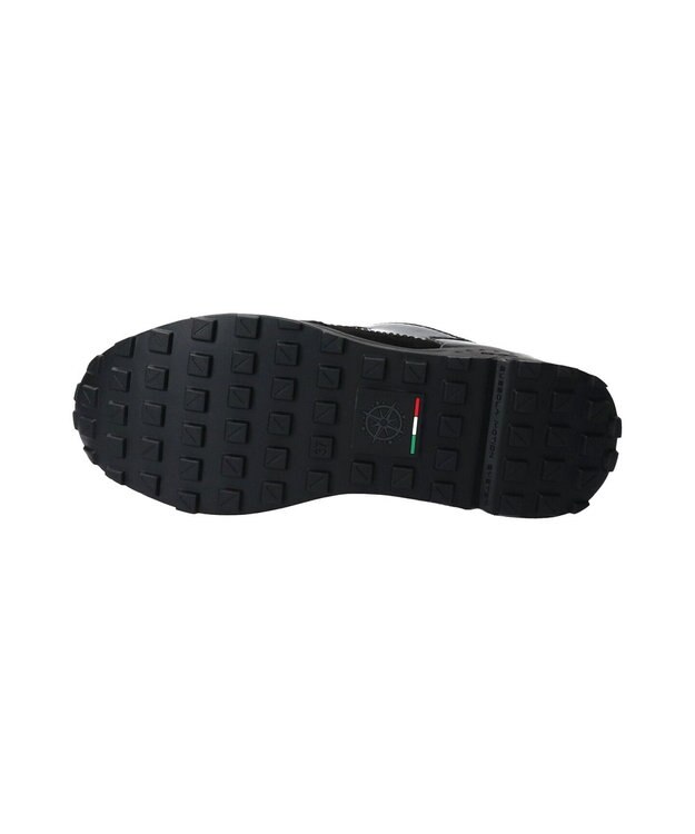 INTER-CHAUSSURES 【BUSSOLA】コンビスニーカー ブラックコンビ