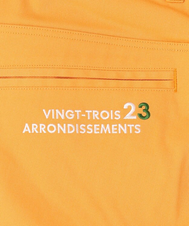 23区GOLF 【MEN】【ストレッチ】アポロック ストレッチパンツ イエロー系