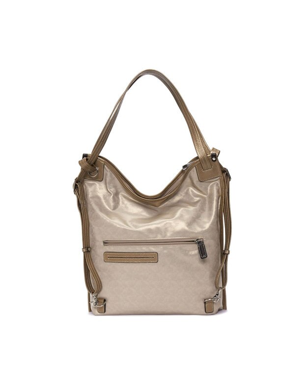 PELLE BORSA 3Way リュック/クロスボディ/ショルダー ミディバッグ Alive アライブ 4319 ゴールド