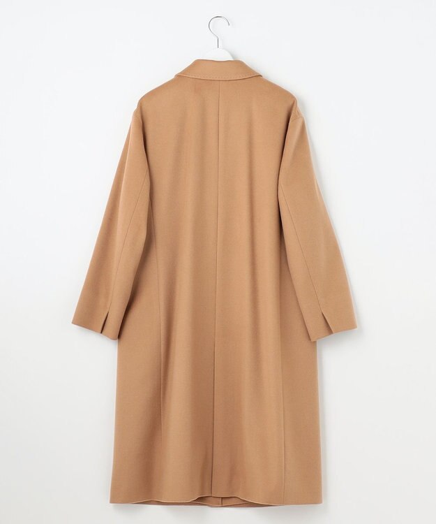 23区 L 【滝沢眞規子さん着用】ウールカシミヤビーバー チェスターコート キャメル系