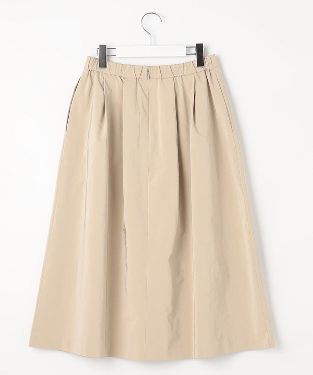 J.PRESS LADIES 【洗える】NEW GU フレアー スカート ベージュ系