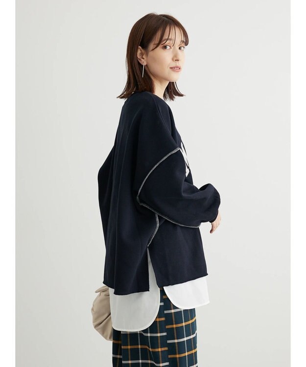 Green Parks 裾ドッキングホワイトインナー Off White