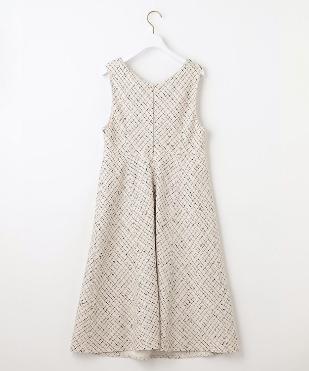 ANY SIS 【美人百花掲載】シックツイーディ ワンピース アイボリー