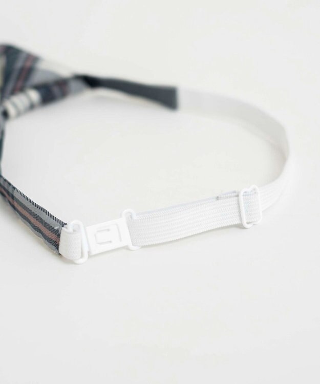 WEGO 【SCHOOL ITEM】チェックスクールネクタイ ホワイトチェック1