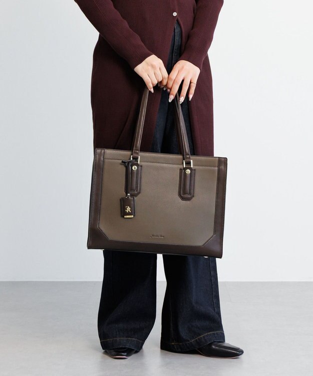 ACE BAGS & LUGGAGE Jewelna Rose アリゼ トートバッグ A4サイズ 11929 ジュエルナローズ 通勤 コンビブラウン