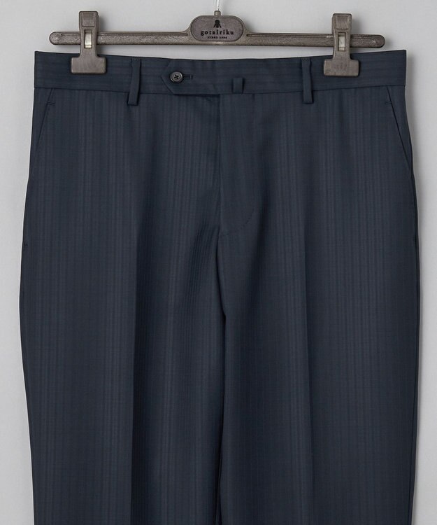 GOTAIRIKU 通年仕様【DORMEUIL/ドーメル】ミレニアル  3ピーススーツ(ネイビー) ネイビー系1
