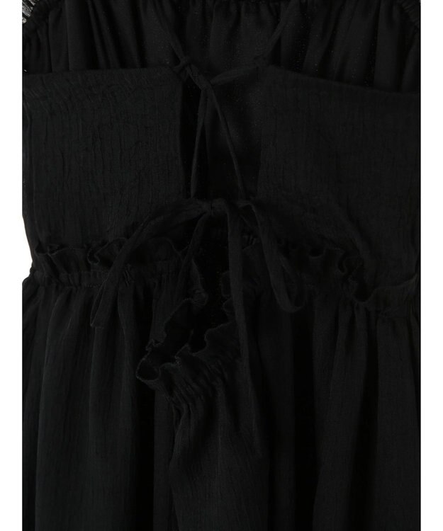 Green Parks ａ．バックオープンキャミワンピース Black