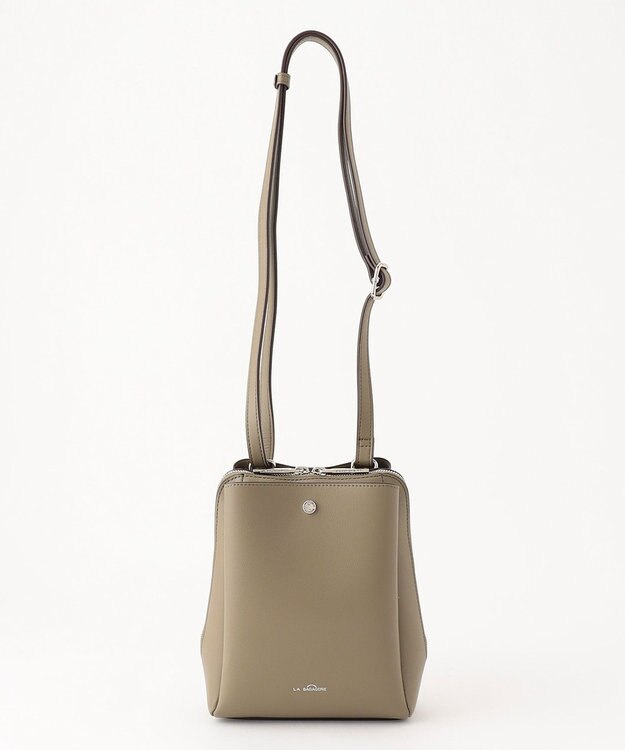 LA BAGAGERIE シンプルポシェット カーキ