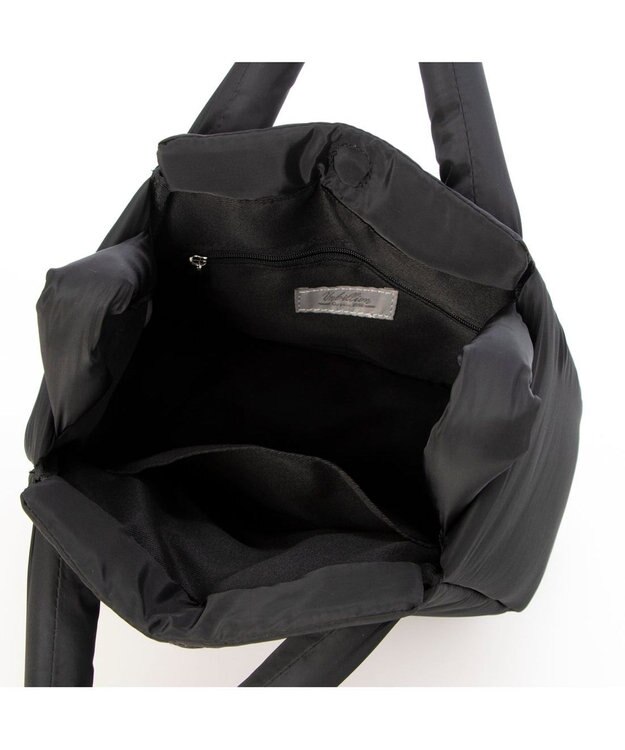 UNBILLION カシュカシュ cachecache / 2wayパフィーミニトートバッグ ブラック